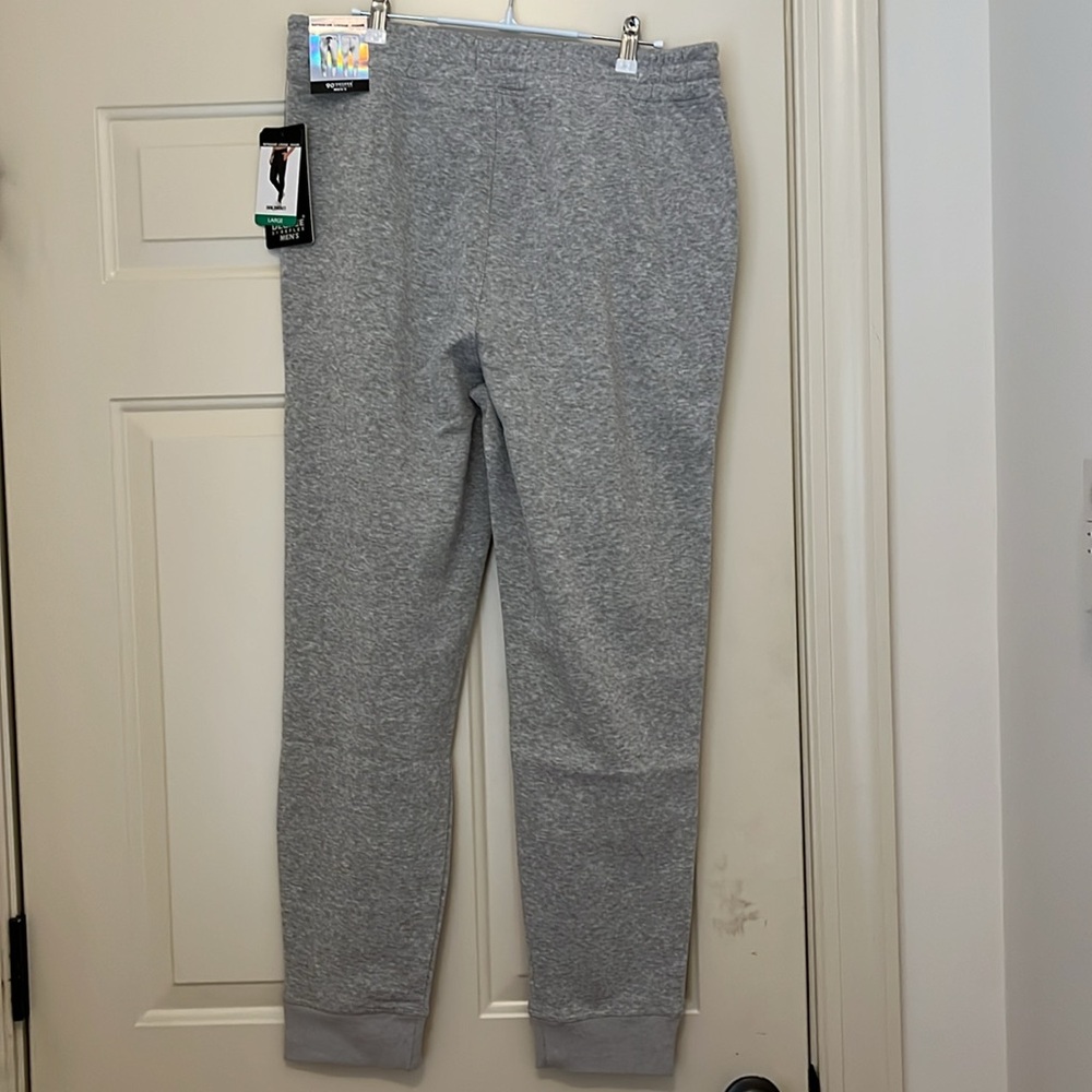 90 Degree Men's Heather Grey Jogger Pants with Gray Drawstring/NWT/L - Picture 14 of 14